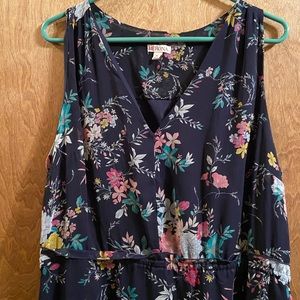 Merona floral long dress